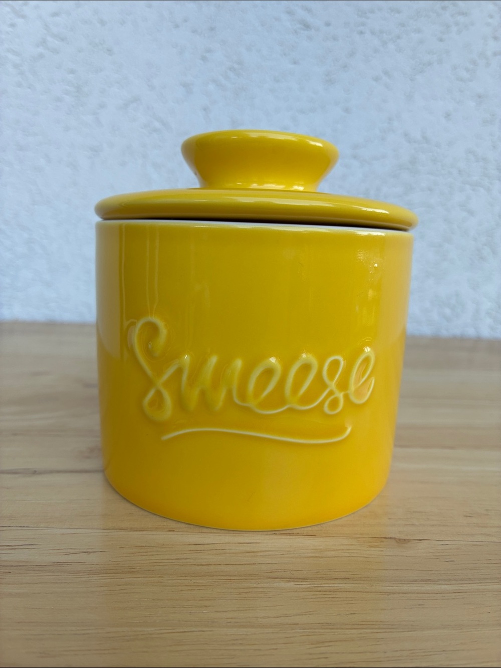 Sweese Bright Yellow Ceramic 'butter bell